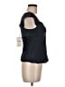 Theory 100% Polyester Black Sleeveless Blouse Size 6 - photo 4