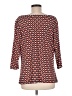 Travelsmith Red 3/4 Sleeve Top Size M - photo 2