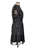 DR2 100% Recycled Polyester Hearts Blue Cocktail Dress Size L - photo 4
