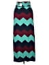 rue21 Chevron-herringbone Teal Casual Skirt Size XL - photo 2
