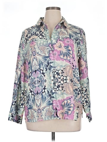Chico's Long Sleeve Blouse (view 1)