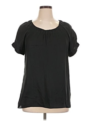 Jaclyn Smith Short Sleeve Blouse (view 1)
