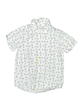 Janie And Jack Short Sleeve Button Down Shirt