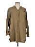 LUCCA Tan Long Sleeve Button-Down Shirt Size L - photo 1