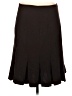 AGB Solid Brown Formal Skirt Size 10 - photo 2