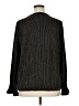 PREMISE Metallic Black Long Sleeve Blouse Size 1X - photo 2