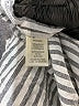 Max Studio Stripes Silver Long Sleeve Button-Down Shirt Size M - photo 8