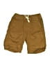 Cat & Jack 100% Cotton Solid Brown Cargo Shorts Size 8 - photo 1