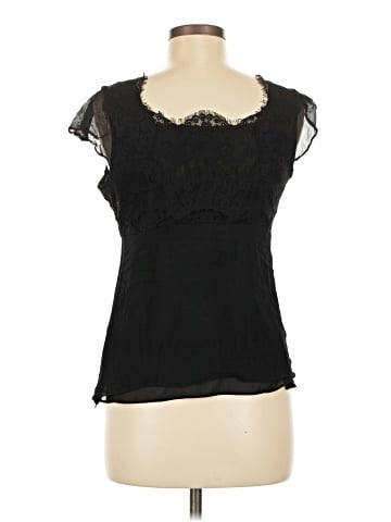 Alfani Sleeveless Silk Top (view 2)