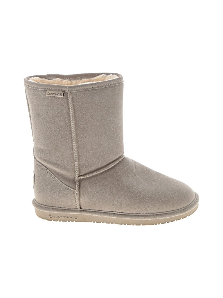 Pre-owned Bearpaw Boots In Gray