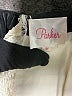 Parker 100% Silk Color Block Blue Cocktail Dress Size M - photo 7