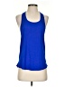 Marika Tek 100% Polyester Blue Tank Top Size S - photo 1