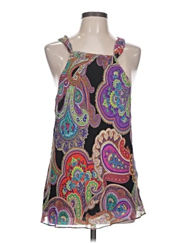 Lauren by Ralph Lauren Sleeveless Silk Top (view 1)