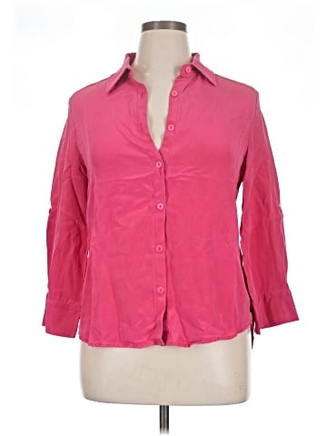 Louben 3/4 Sleeve Button-Down Shirt (view 1)
