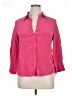 Louben Pink 3/4 Sleeve Button-Down Shirt Size 14 - photo 1