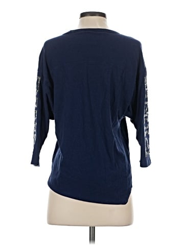 Victoria's Secret Pink 3/4 Sleeve T-Shirt (view 2)