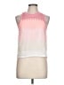 Anthropologie 100% Polyester Pink Sleeveless Top Size L - photo 1