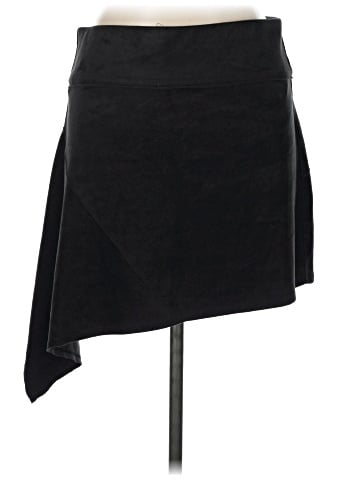 Liberty Garden Faux Leather Skirt (view 2)