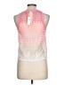 Anthropologie 100% Polyester Pink Sleeveless Top Size L - photo 2
