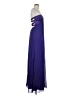 Cache 100% Polyester Purple Cocktail Dress Size 2 - photo 4