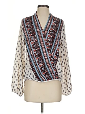 Love on a Hanger Long Sleeve Blouse (view 1)