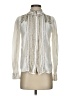 Floreat Silver Long Sleeve Blouse Size 2 - photo 1