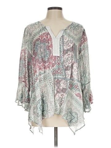 Haute Hippie 3/4 Sleeve Blouse (view 1)