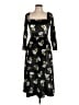 Hutch Floral Black Cocktail Dress Size L - photo 1
