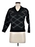Ted Baker London Argyle Black Pullover Sweater Size 6 (2) - photo 1