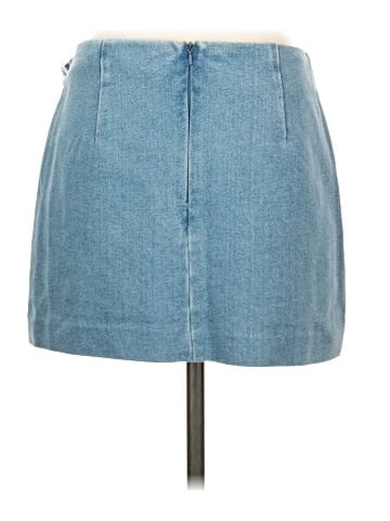 Trafaluc by Zara Denim Skirt (view 2)