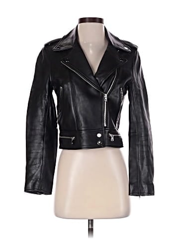 Sandro Leather Jacket (view 1)