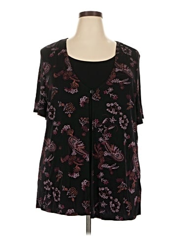 Studio 1940 Short Sleeve Blouse (view 1)