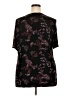 Studio 1940 Black Short Sleeve Blouse Size XXL (estimated) - photo 2