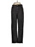 PrettyLittleThing 100% Cotton Chevron-herringbone Black Jeans Size 6 - photo 1