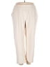 Soma Solid Ivory Casual Pants Size XXL - photo 1