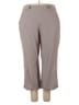 Croft & Barrow Gray Casual Pants Size XXL - photo 1