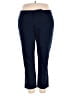 Chaps Blue Casual Pants Size 18W - photo 1