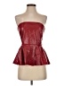 S'edge 100% Polyurethane Red Sleeveless Top Size S - photo 1