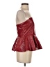 S'edge 100% Polyurethane Red Sleeveless Top Size S - photo 4