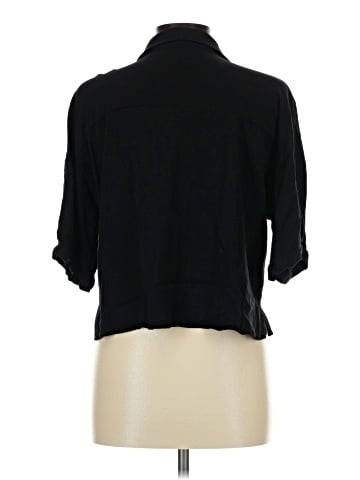 Moa Moa 3/4 Sleeve Button-Down Shirt (view 2)