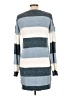 Derek Heart 100% Polyester Stripes Blue Pullover Sweater Size L - photo 2