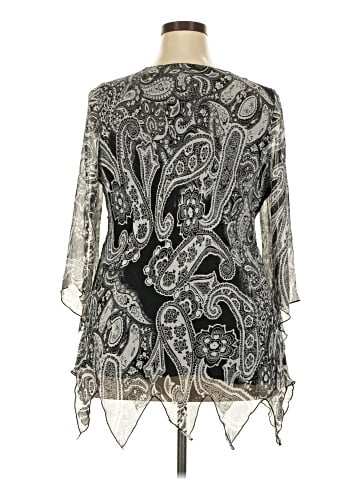 Fashion Bug 3/4 Sleeve Blouse (view 2)