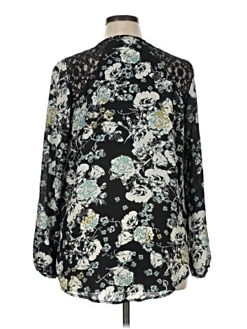 Love on a Hanger Long Sleeve Blouse (view 2)