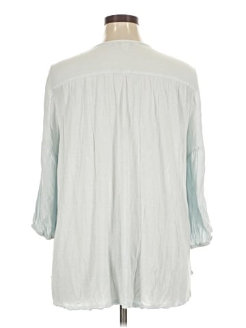 Vintage America Blues 3/4 Sleeve Blouse (view 2)