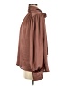 Flying Tomato 100% Polyester Brown Long Sleeve Blouse Size M - photo 5