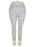 Westbound Stripes Gray Casual Pants Size 18 - photo 1