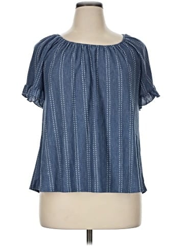 W5 Short Sleeve Blouse (view 1)