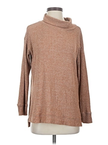 Earthbound Trading Co. Turtleneck Sweater (view 1)