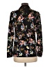 Bar III 100% Polyester Floral Black Blazer Size 6 - photo 2