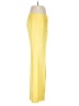 Escada 100% Silk Solid Yellow Silk Pants Size EU 38 / US 8 - photo 4
